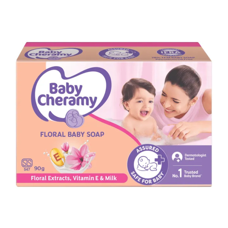 Baby Cheramy Floral Baby Soap 90G